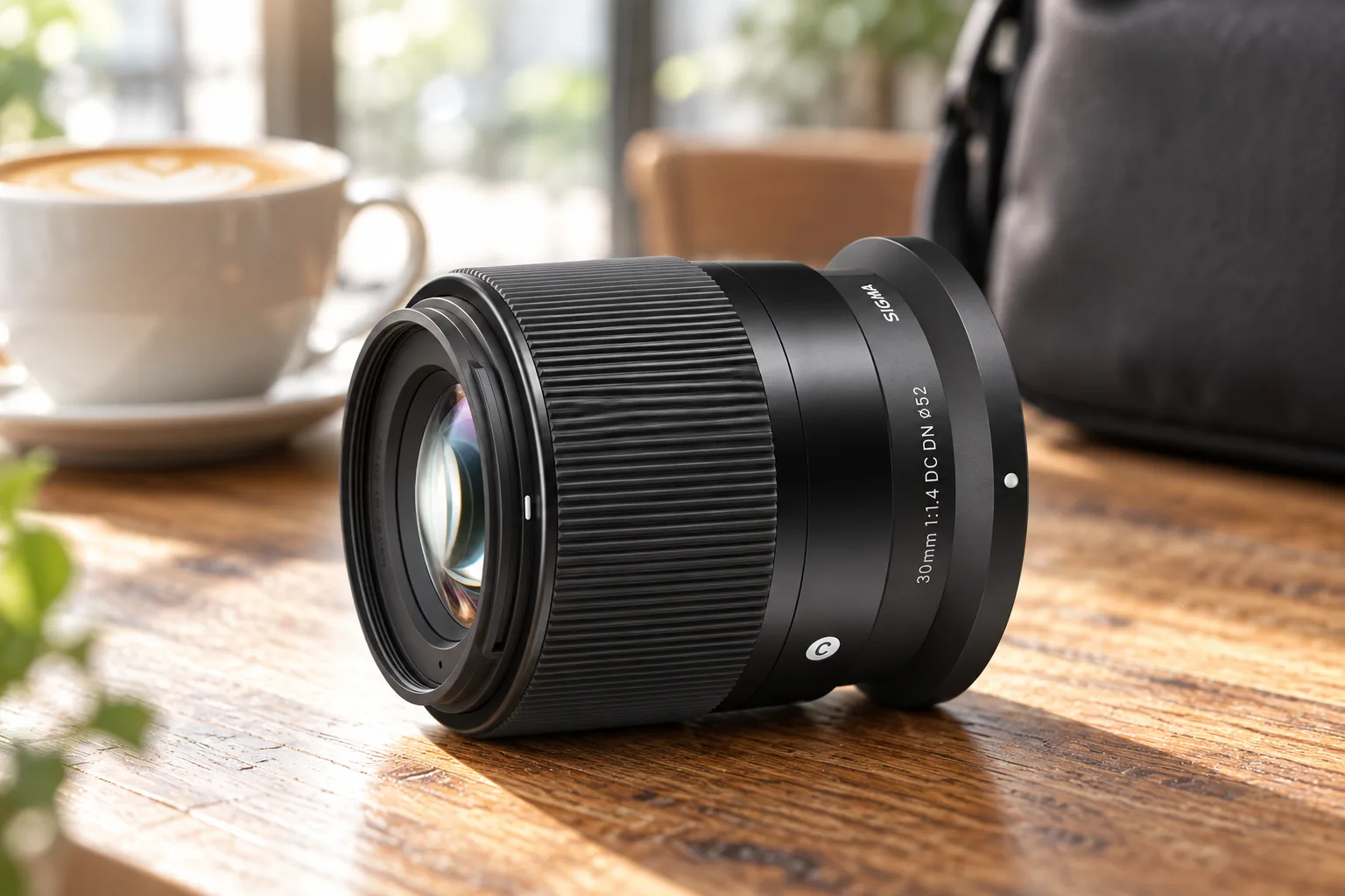 SIGMA 30mm F1.4 DC DN Contemporary ニコンZ用の外観を参考に生成したイメージ