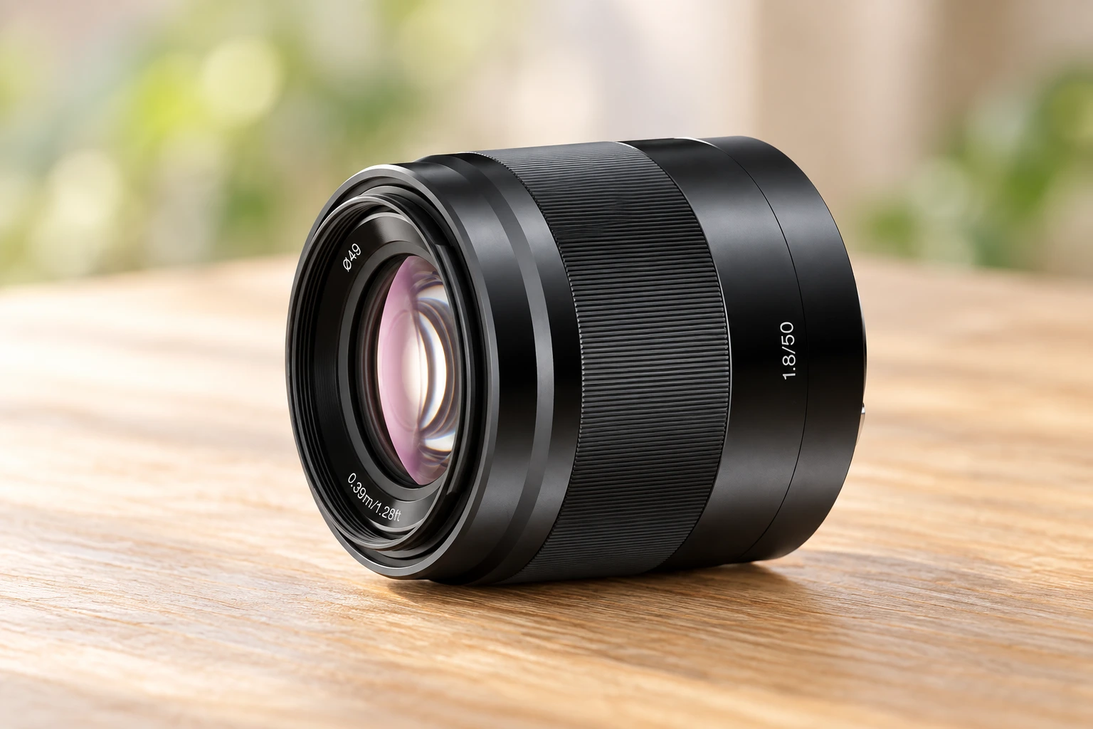 E 50mm F1.8 OSSのレンズ単体