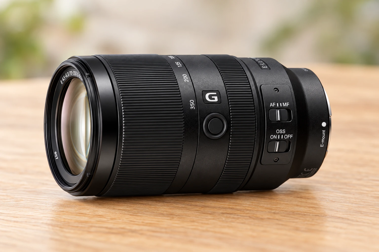 E 70-350mm F4.5-6.3 G OSSのレンズ単体