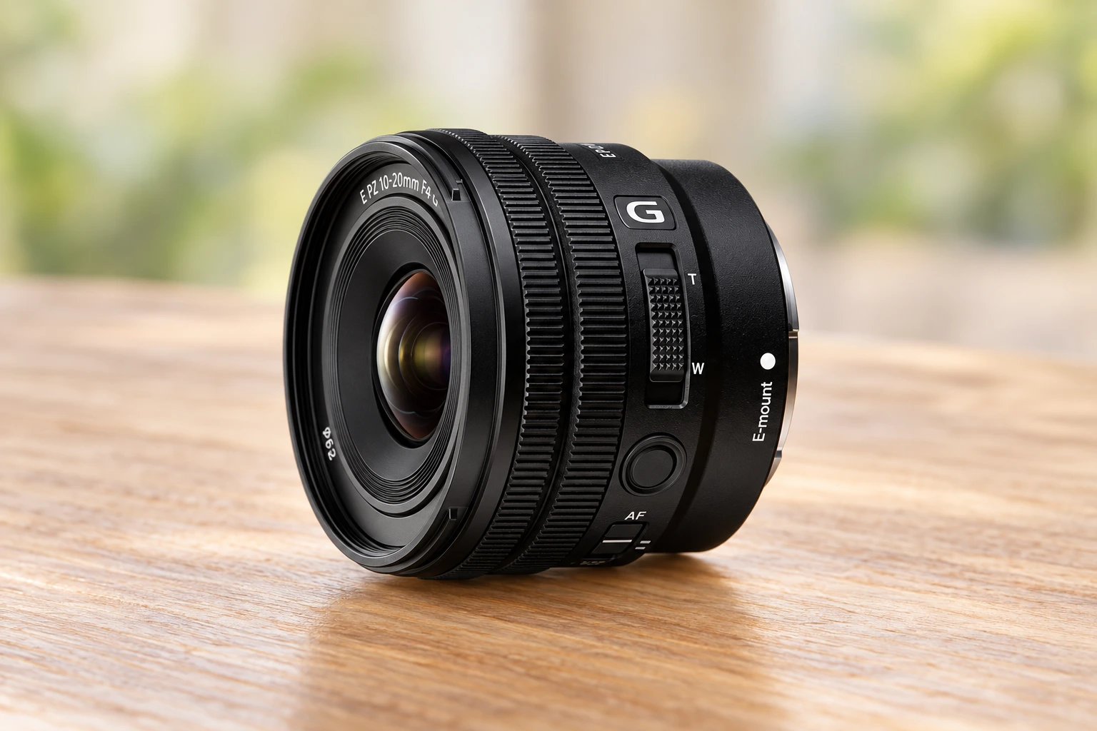 E PZ 10-20mm F4 Gのレンズ単体