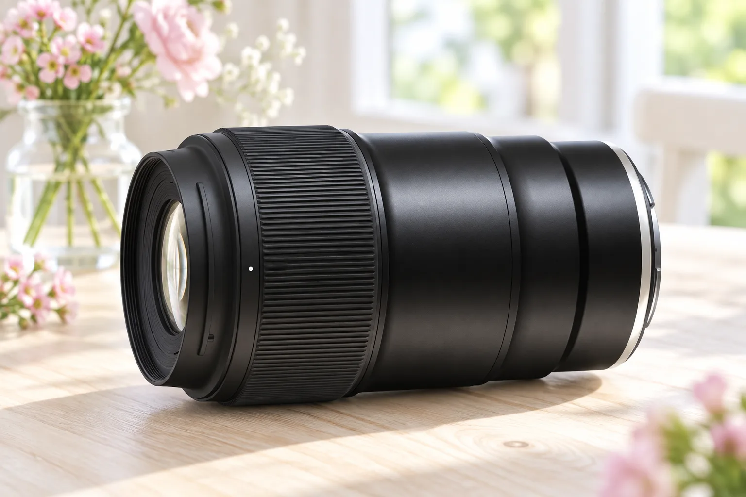 タムロン 90mm F/2.8 Di III MACRO VXD ニコンZ用の外観を参考に生成したイメージ