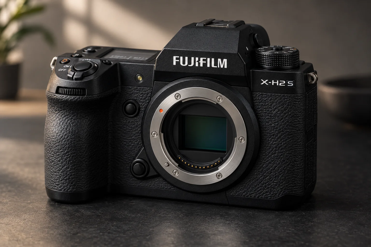 X-H2Sの外観を参考に生成した製品イメージ