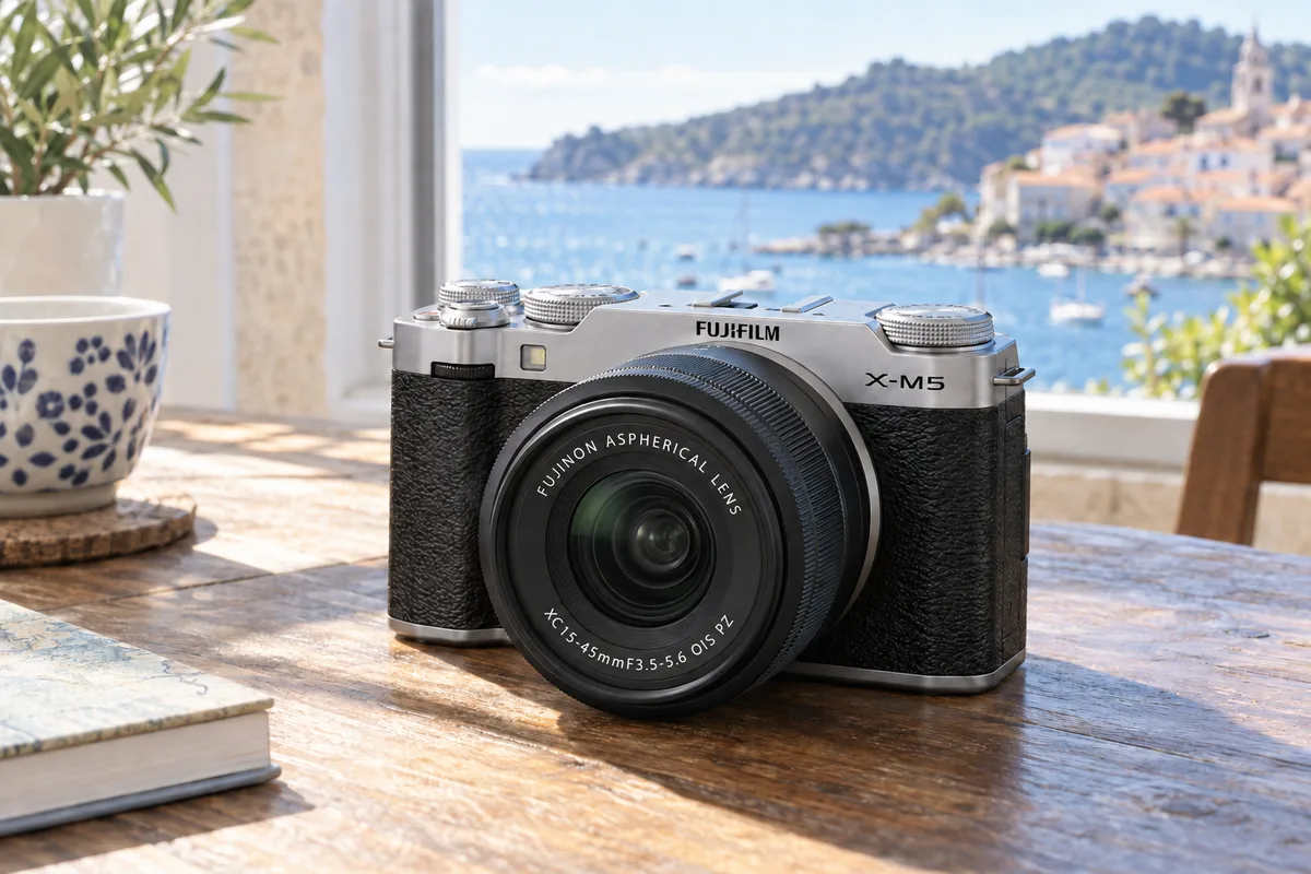 X-M5の外観を参考に生成した製品イメージ