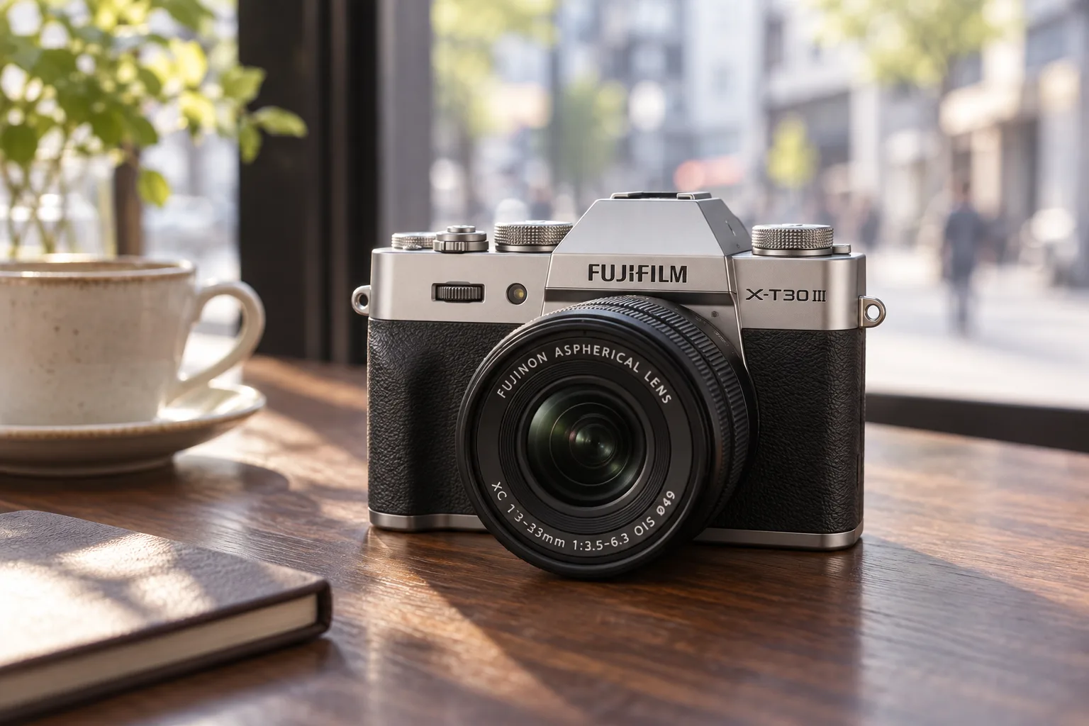 X-T30 IIIの外観を参考に生成した製品イメージ